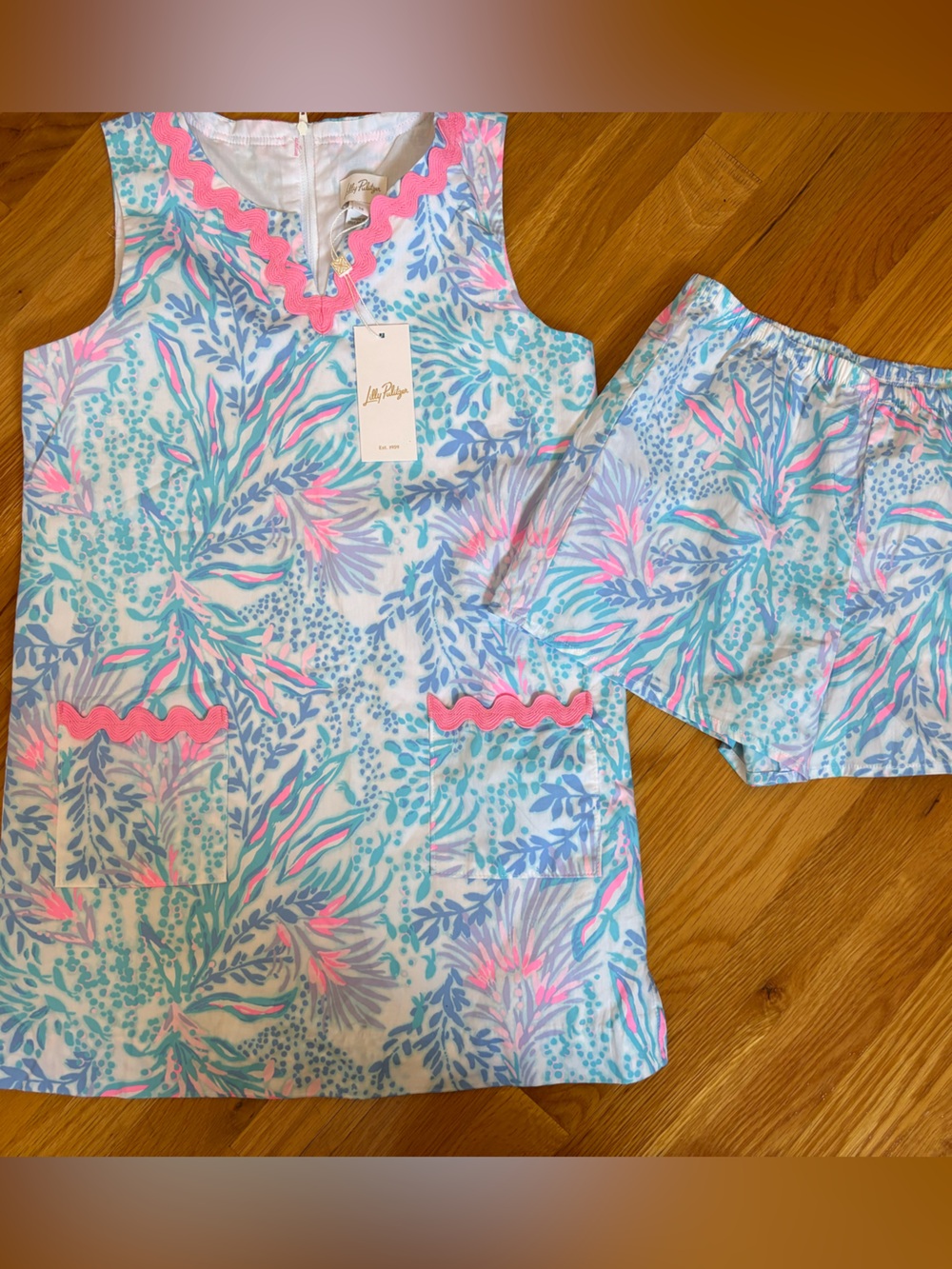 Lilly Pulitzer Shift Set New with Tags Girls size 14